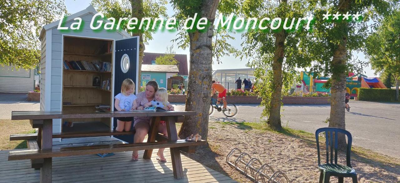 Camping La Garenne De Moncourt Rue  Exterior photo